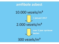 Gevolgen SER-advies verlaging grenswaarden voor amfibole asbest